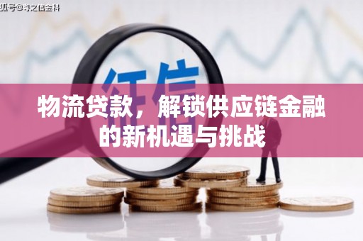 会昌物流贷款，解锁供应链金融的新机遇与挑战
