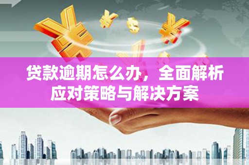 会昌贷款逾期怎么办，全面解析应对策略与解决方案